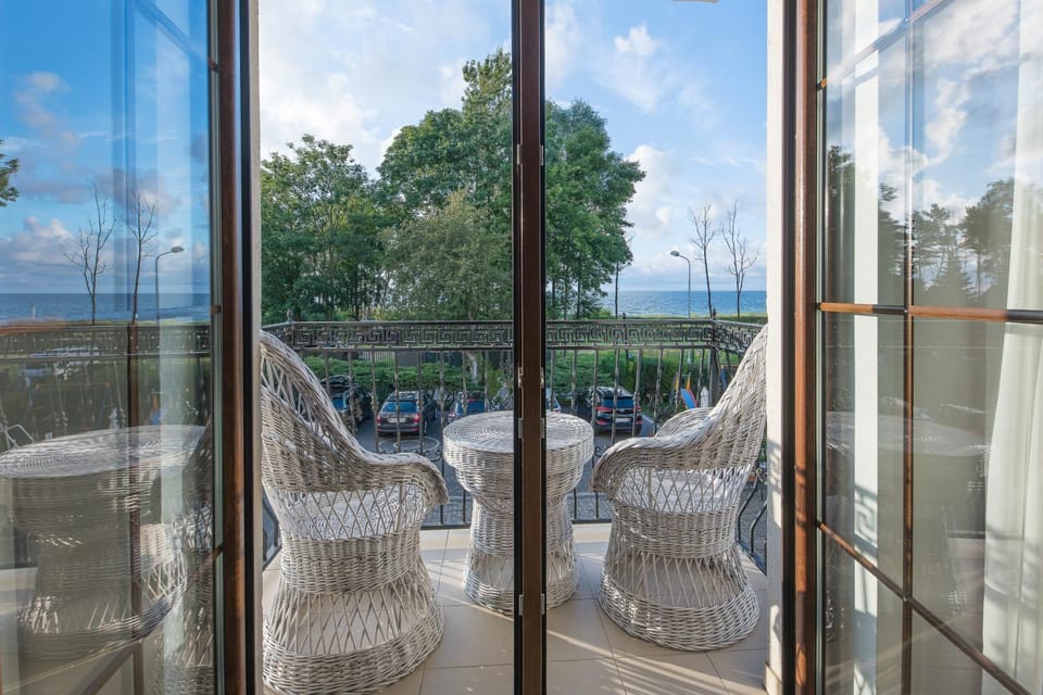 Balcony/Terrace, Photo of the whole room, Seating area, Sea view