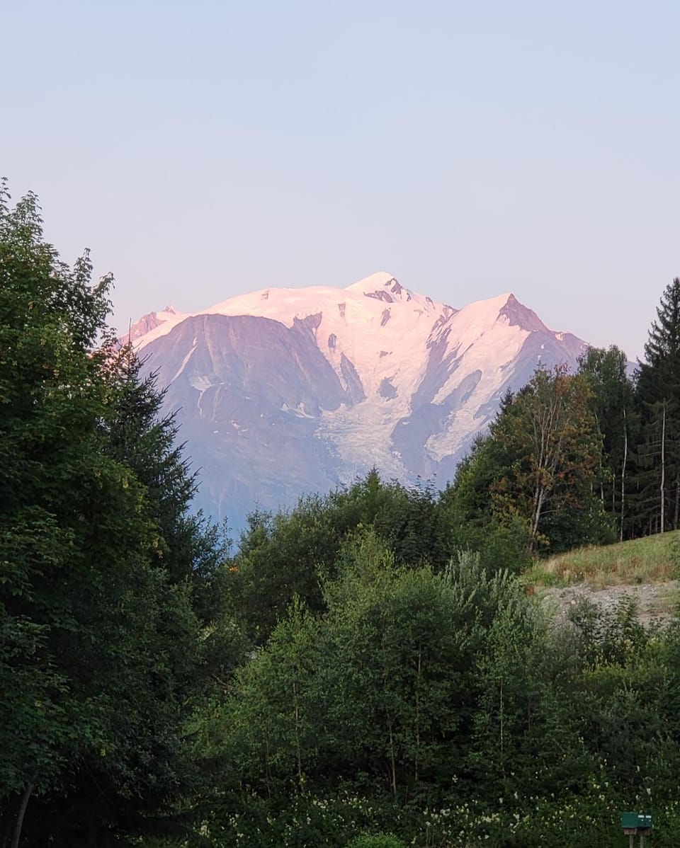Studio tout confort avec vue sur les sommets Apartment in Combloux