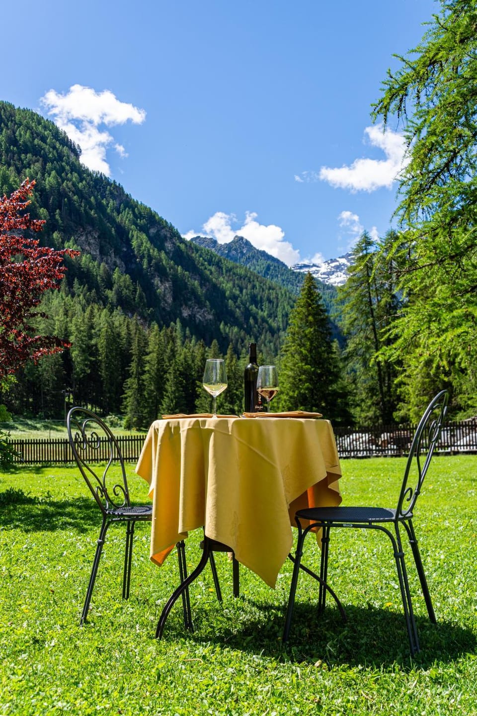Day, Dining area, Mountain view