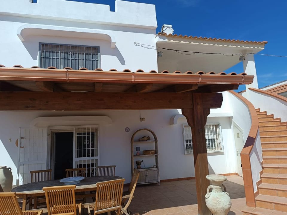 Property building, Patio, Day, View (from property/room), Balcony/Terrace, Dining area