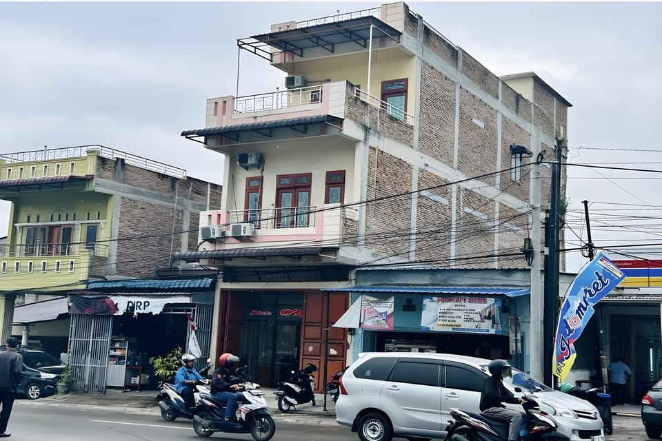 Property building, City view, Street view