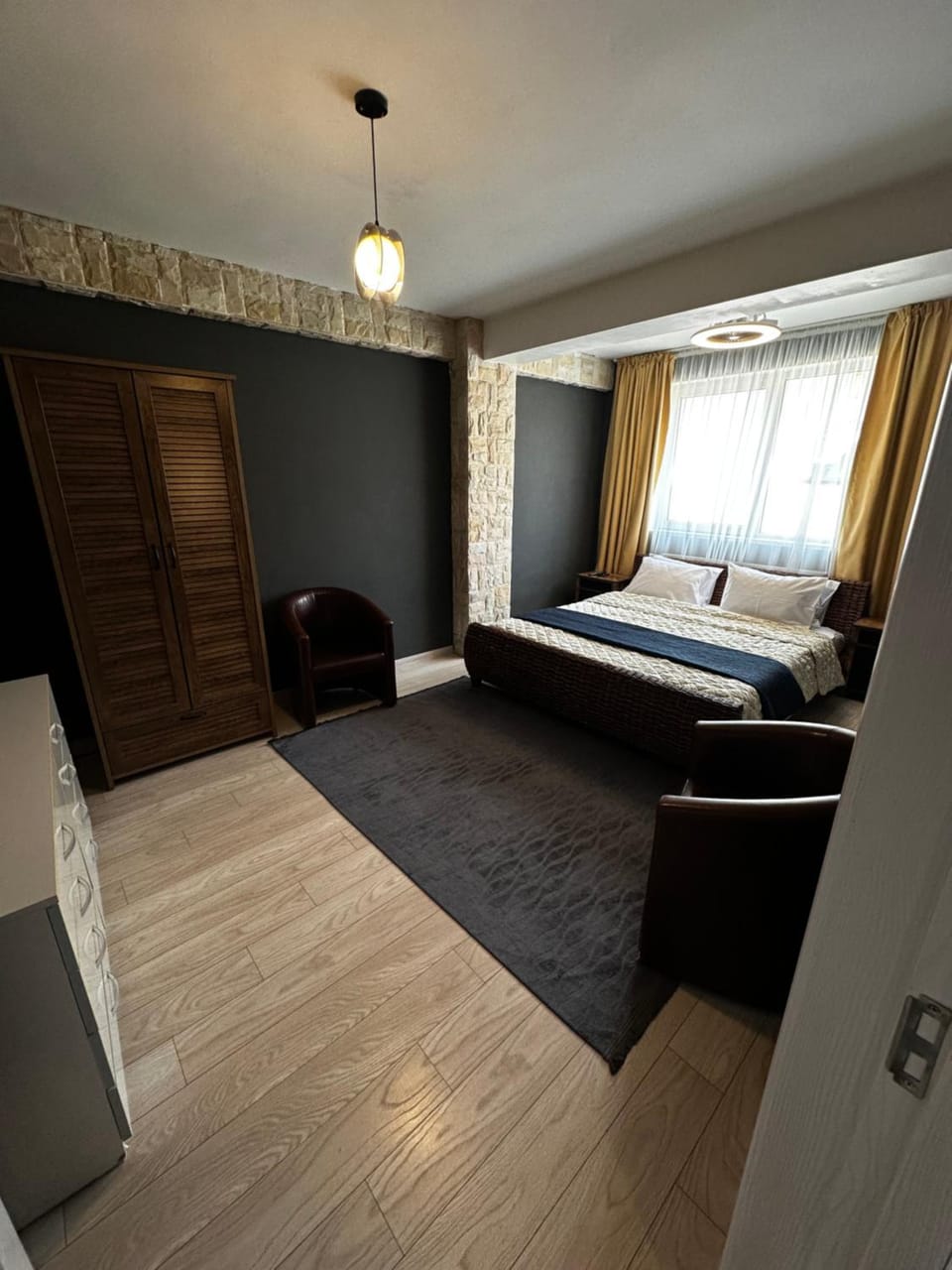 Bed, Bedroom, wardrobe