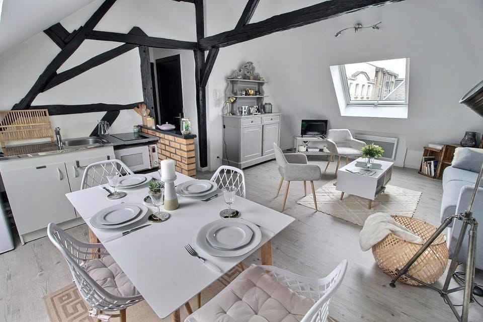 Paradis des poutres - Rénové - by Mon Petit Faré Apartment in Bourges