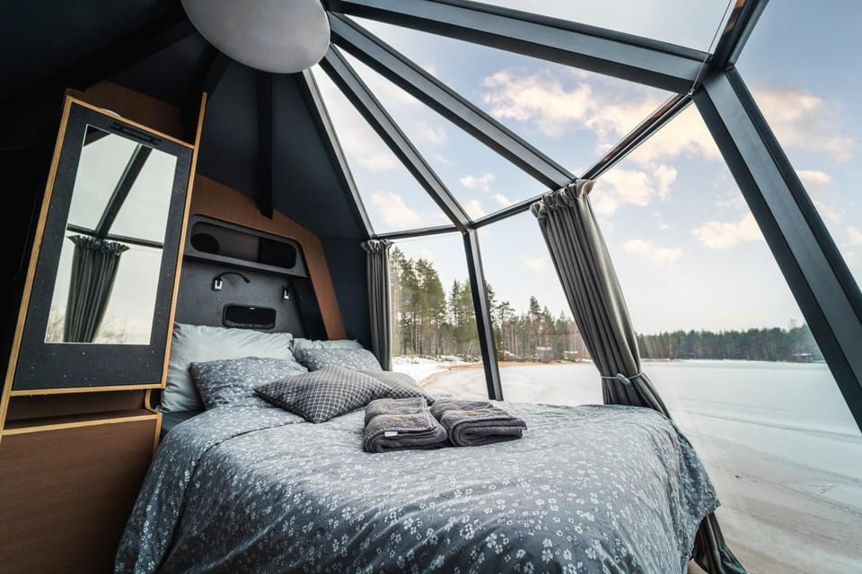 Arctic Lake Experience Oulujärvi Igloos Luxury tent in Finland