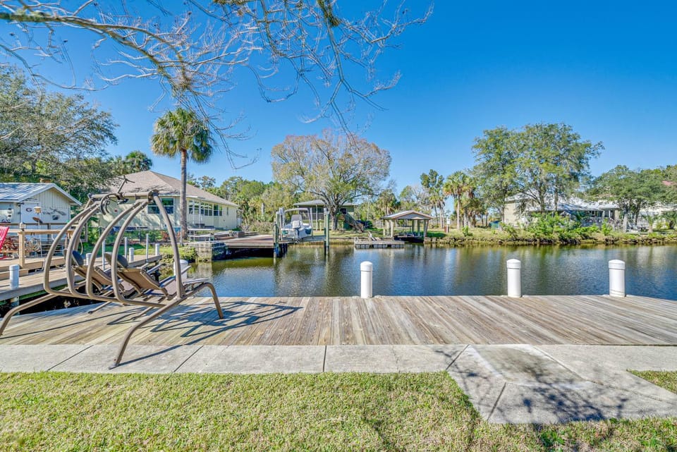 Private Dock: Riverfront Homosassa Home! House in Homosassa