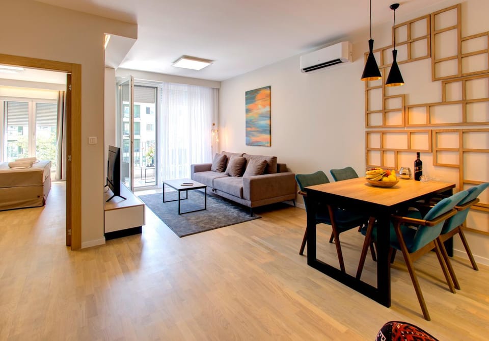 Living room, Seating area, air conditioner