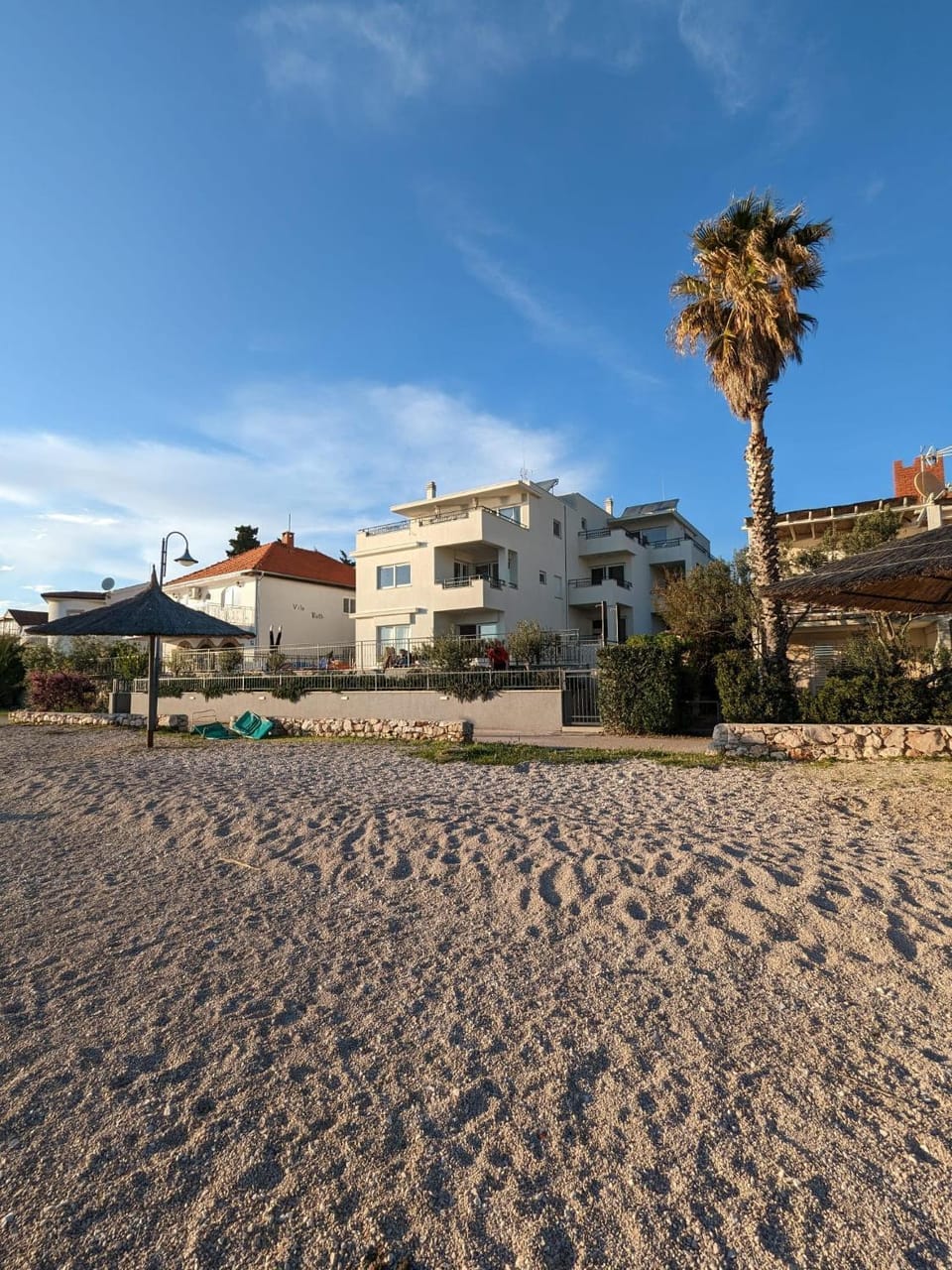 Property building, Beach