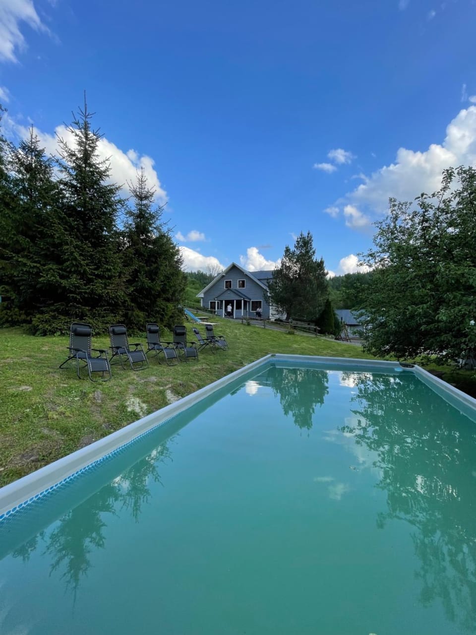 Mountain view, Pool view, Swimming pool
