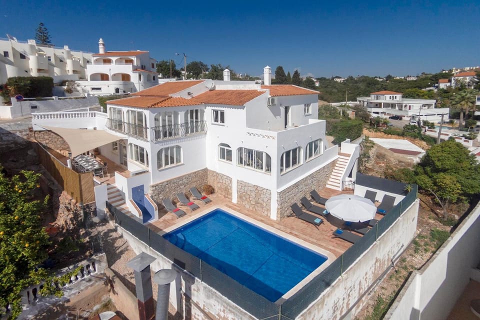 Villa James Heart of Village Ocean Views Pool Villa in Carvoeiro