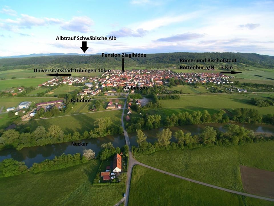 Natural landscape, Bird's eye view