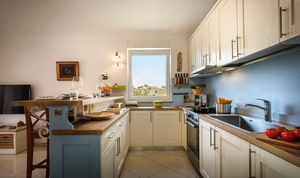 Kitchen or kitchenette, Dining area, oven, stove