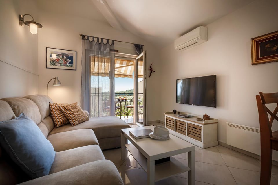 TV and multimedia, Living room, Seating area, air conditioner