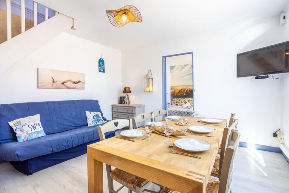 La Dune - 100m plage - Parking - Terrasse & BBQ Apartment in Nouvelle-Aquitaine