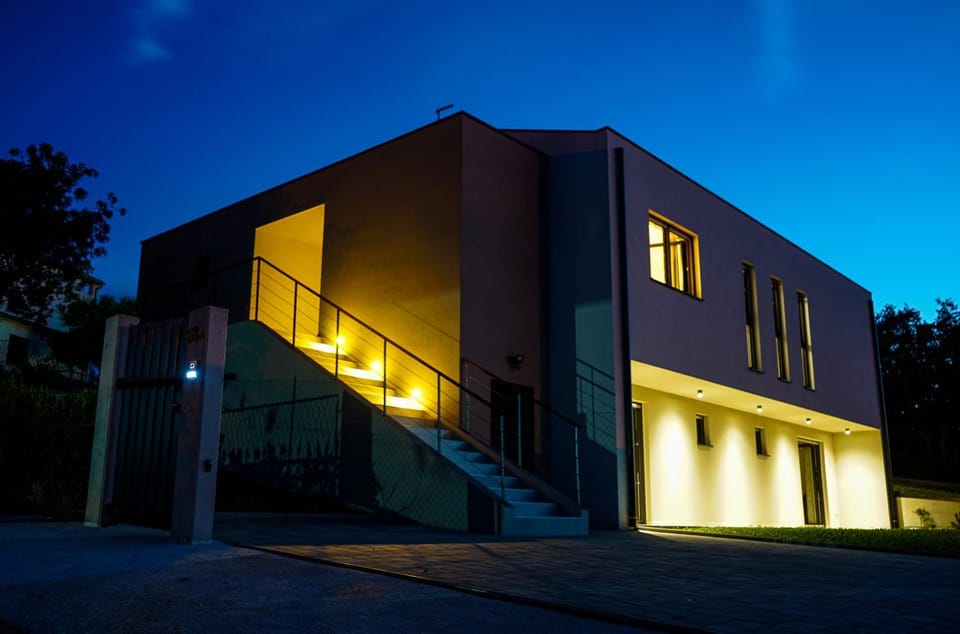 Property building, Night