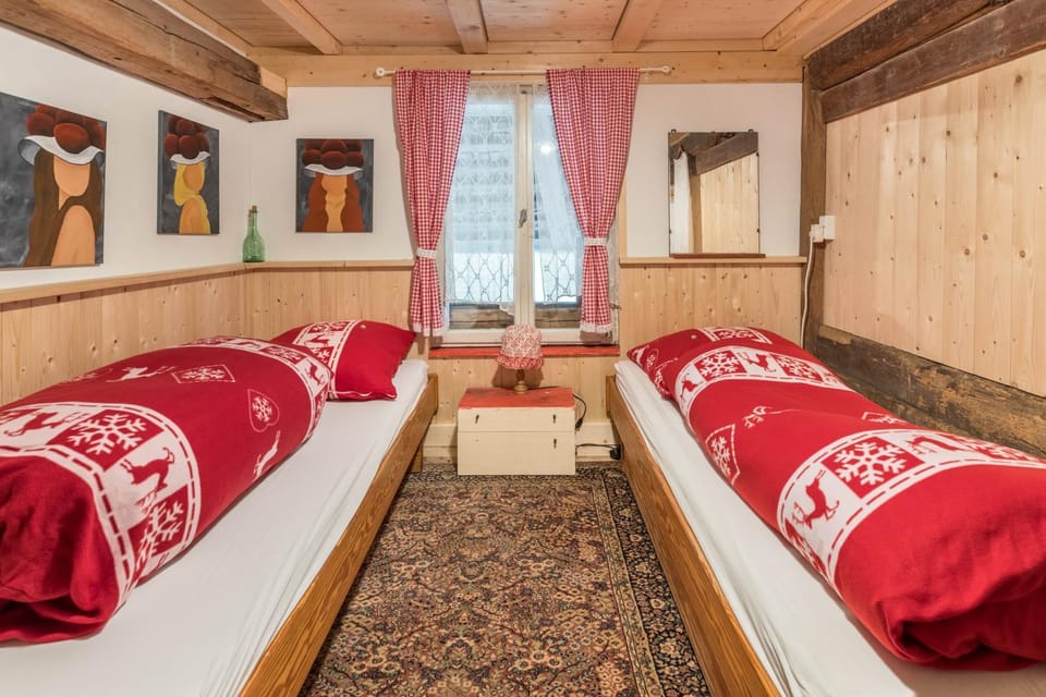 Property building, Living room, Bedroom
