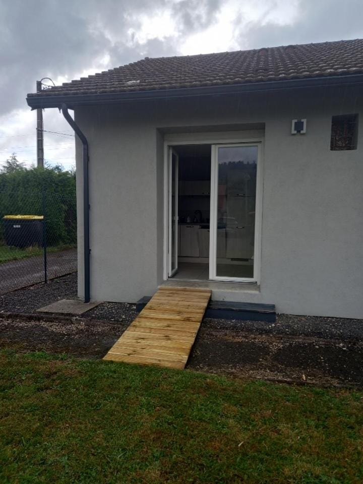 Property building, Garden view