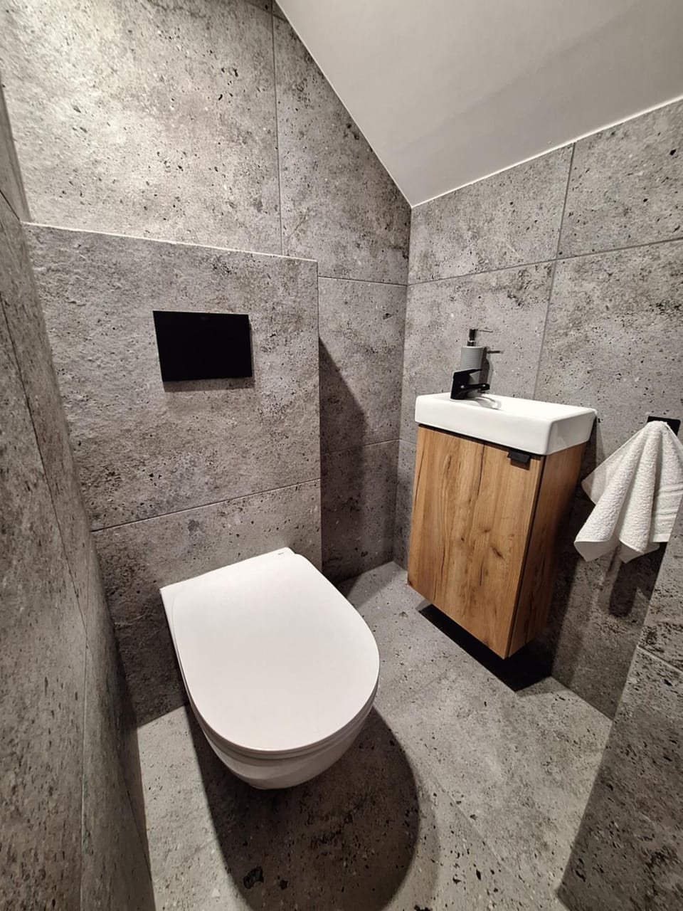 Toilet, Bathroom, towels
