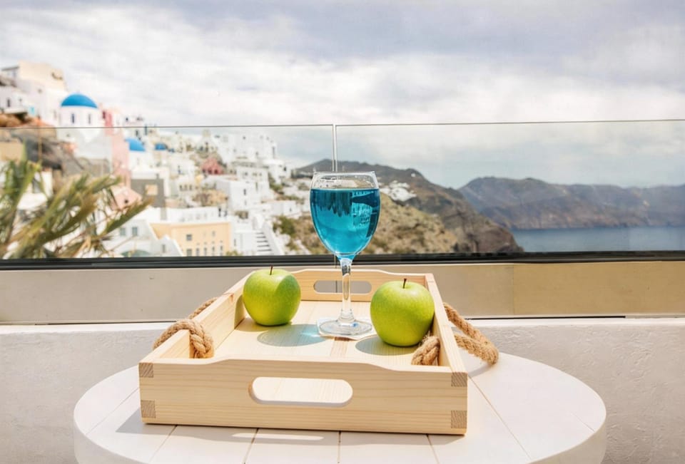 Day, Natural landscape, View (from property/room), Balcony/Terrace, Sea view, Drinks