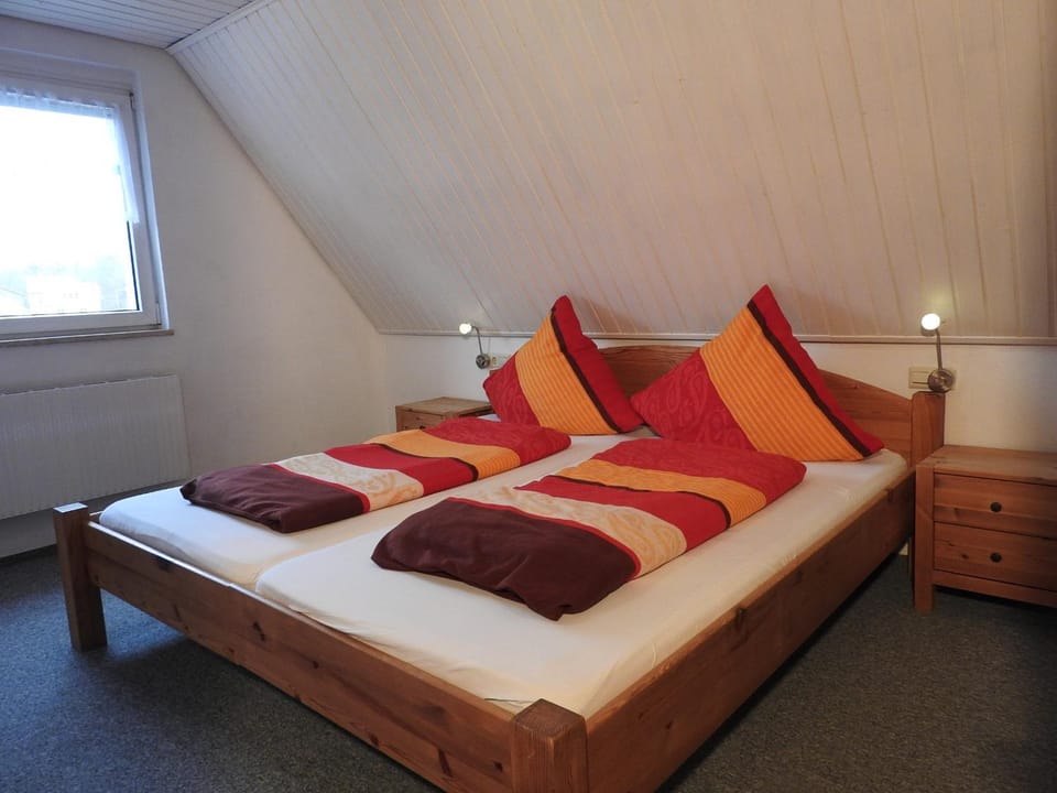 Property building, Living room, Bedroom