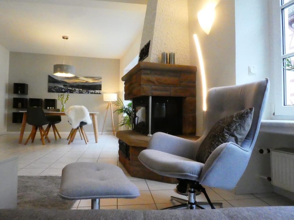 Living room, Dining area