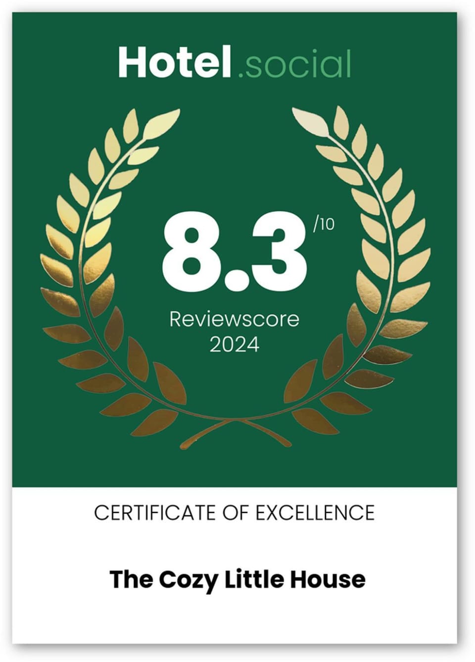 Certificate/Award