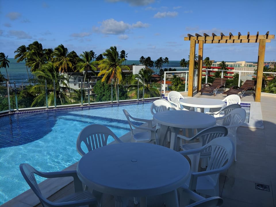 Balcony/Terrace, Pool view, Sea view, Swimming pool