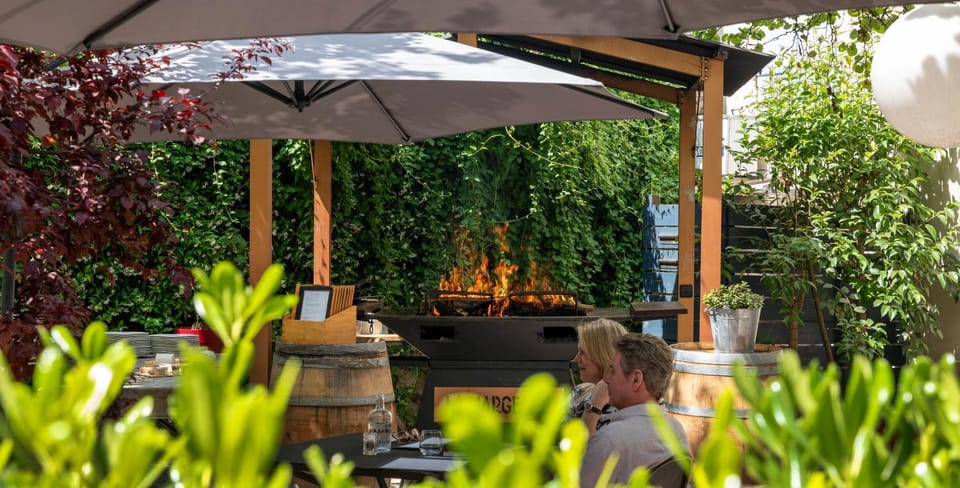 Patio, Spring, Day, People, Garden, Garden view
