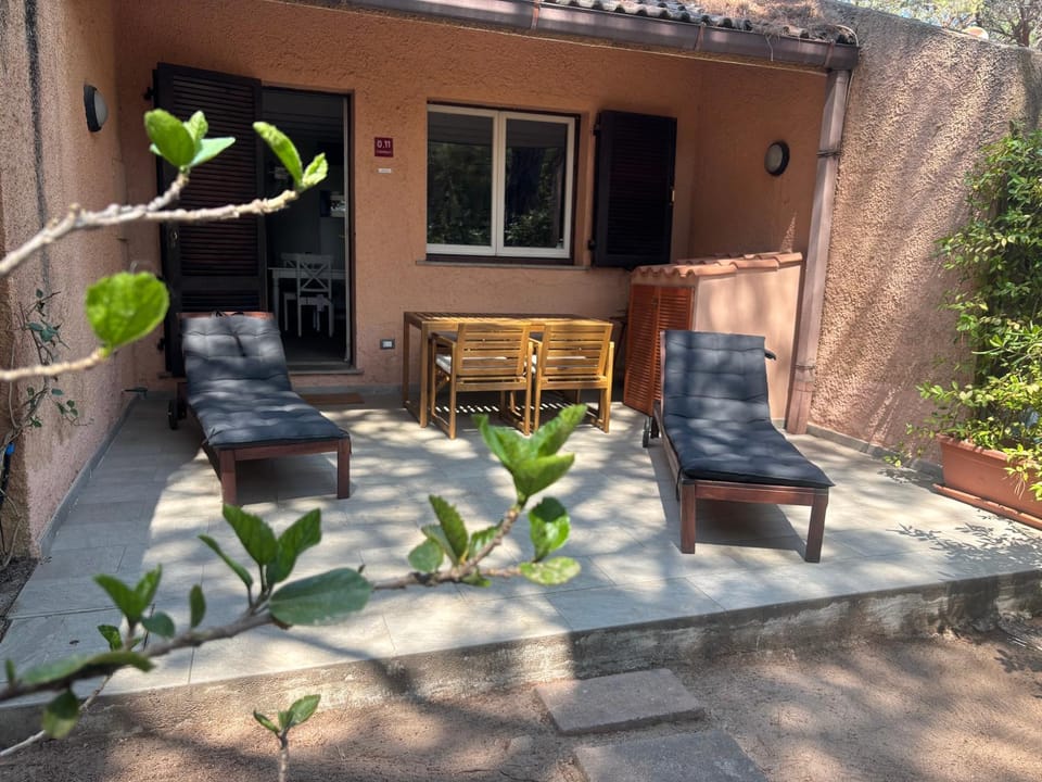Property building, Patio, Garden, Garden view