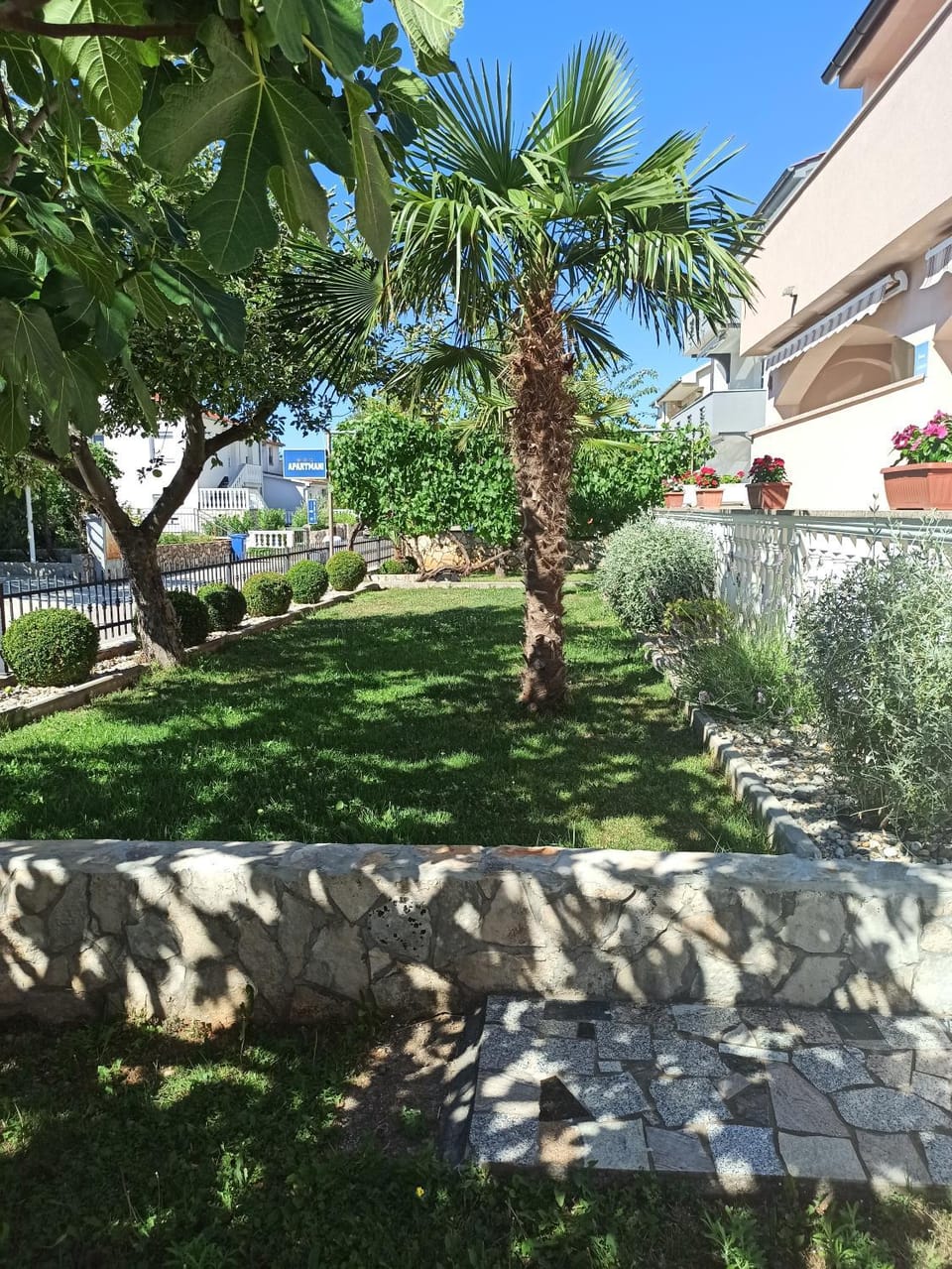Property building, Garden