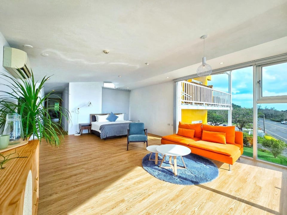 Bedroom, Sea view