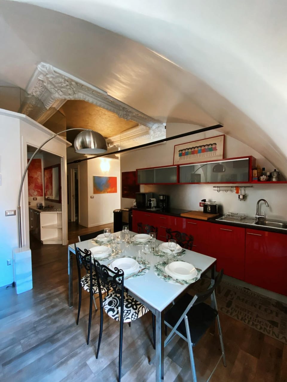 Kitchen or kitchenette, Lounge or bar, Dining area