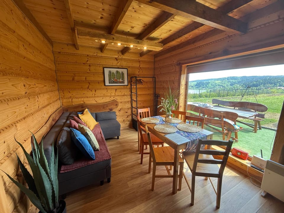 View (from property/room), Living room, Seating area, Dining area