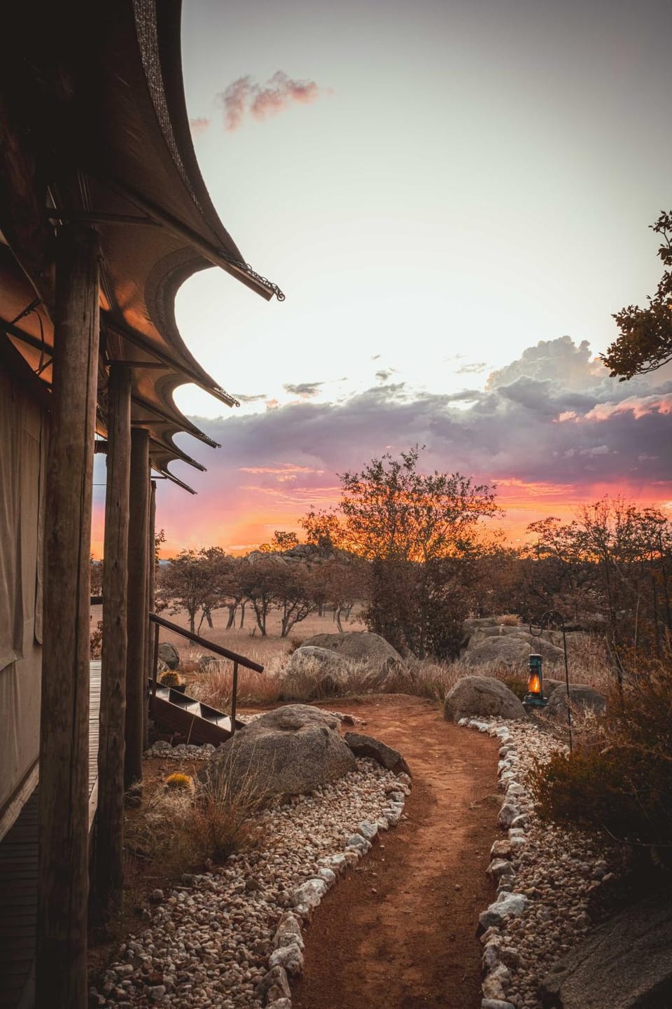 Natural landscape, Sunset