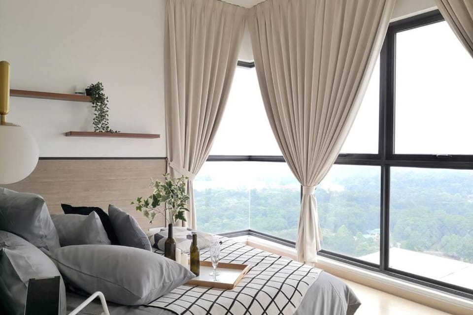 DS27 Dsara 2 bed 5 pax design unit 2 park KB Sungai buloh Apartment in Petaling Jaya