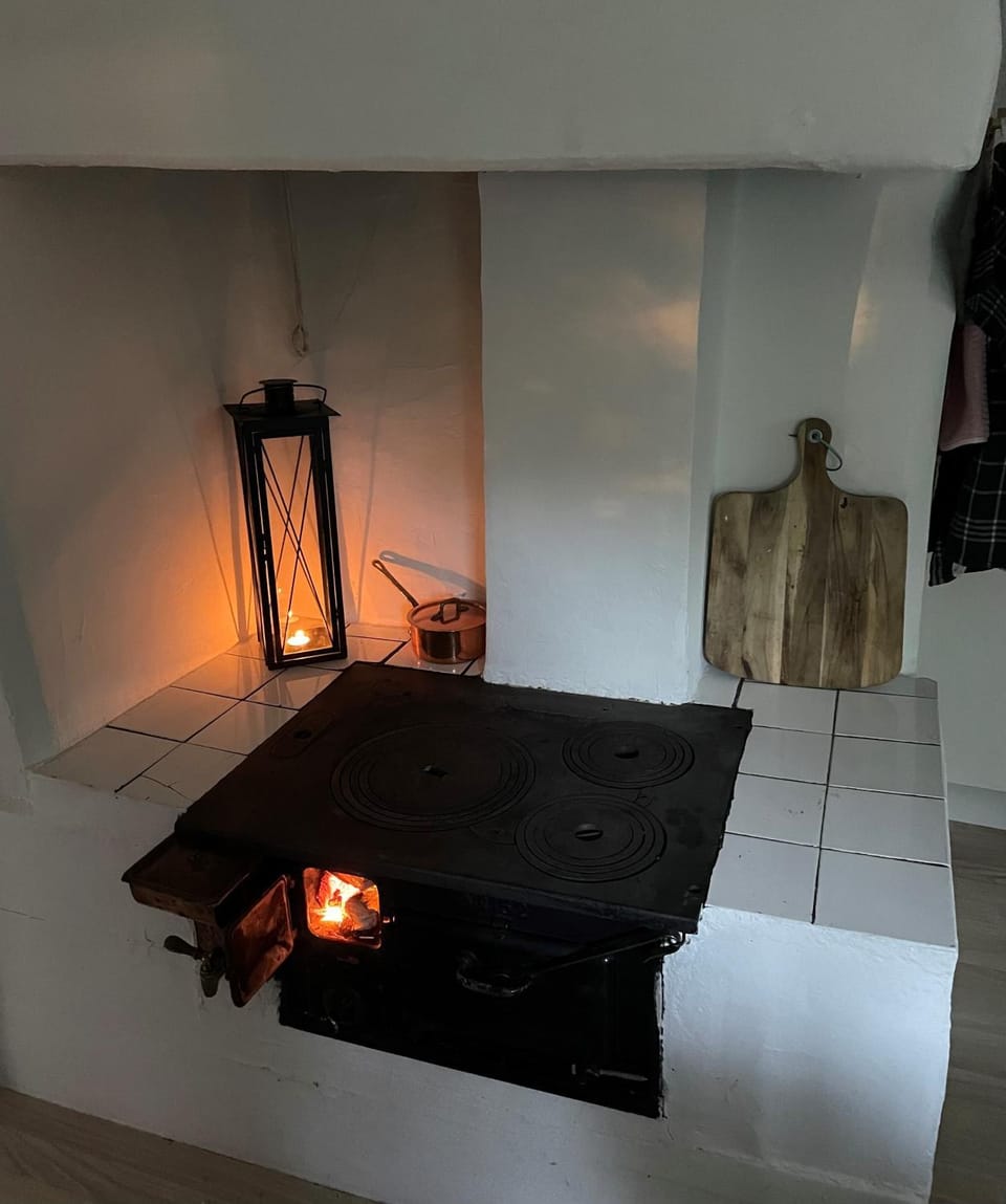 flat iron, stove, kitchen