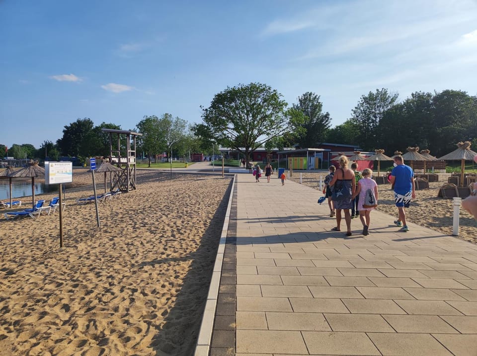 Day, People, Beach, children