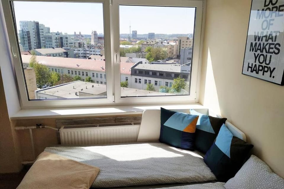 9th floor Amazing View Central Studio Apartment Apartment in Vilnius