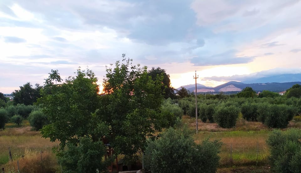 Natural landscape, Sunset