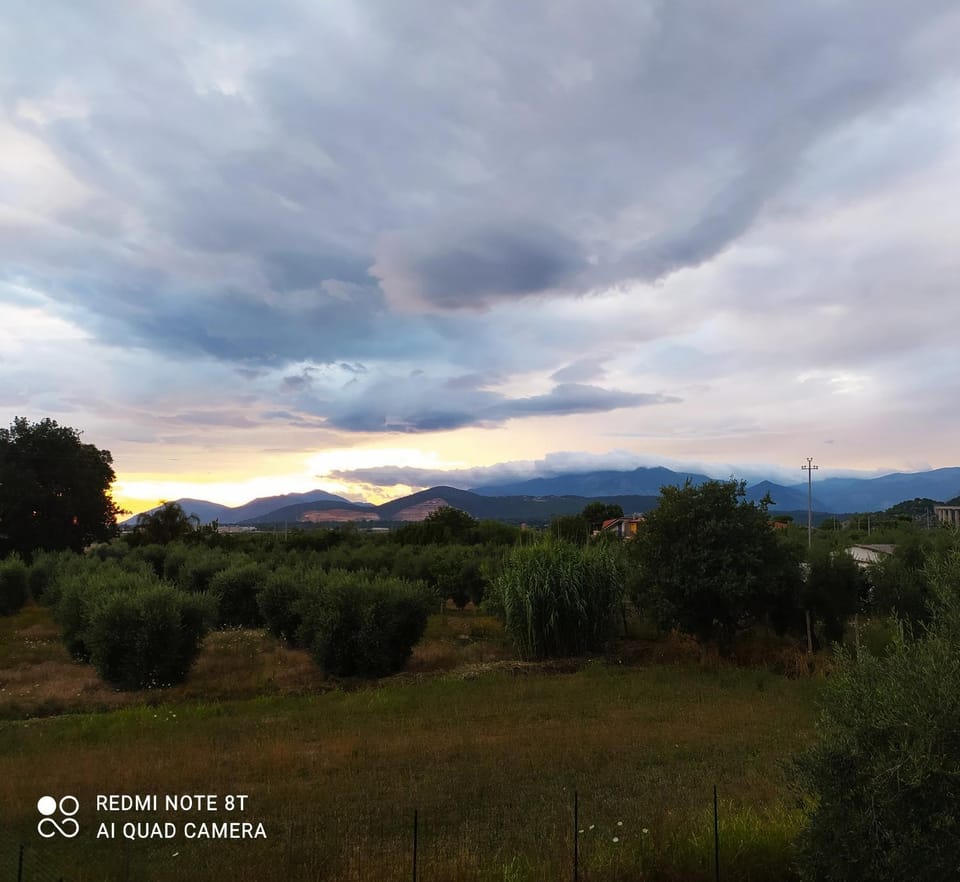 Natural landscape, Sunset
