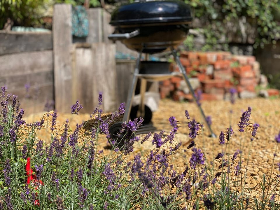 BBQ facilities, Garden view