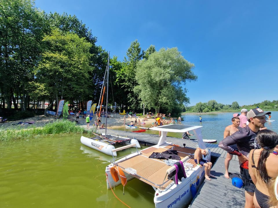 Summer, Beach, Canoeing, Evening entertainment, Lake view, Sports, Sunrise, children