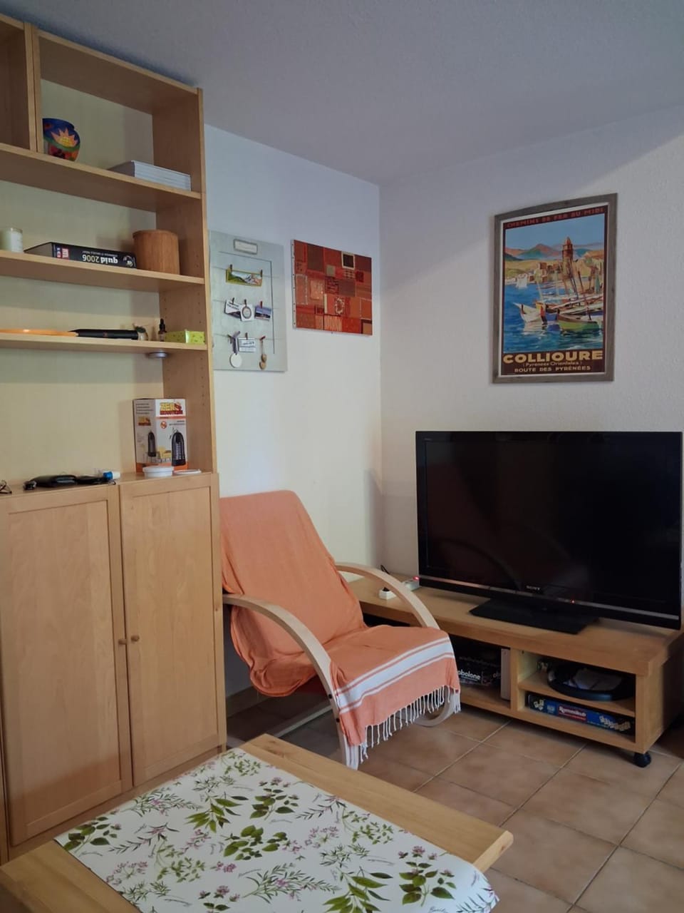 Le patio de Torreilles-Plage House in Catalonia