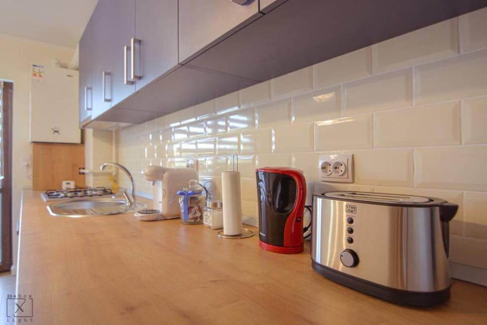 Coffee/tea facilities, Kitchen or kitchenette, toaster