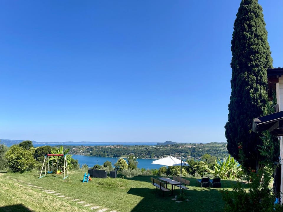 Natural landscape, Garden, Garden view, Lake view
