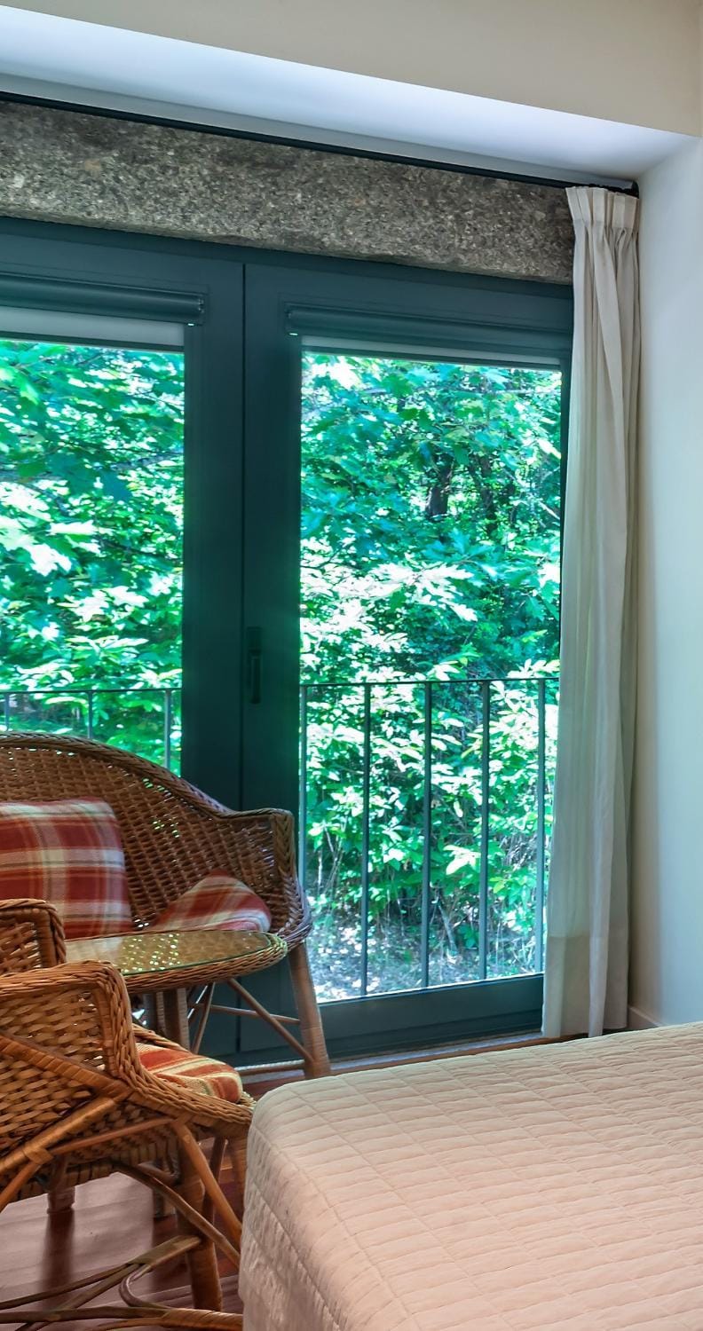 Bedroom, Garden view, internet