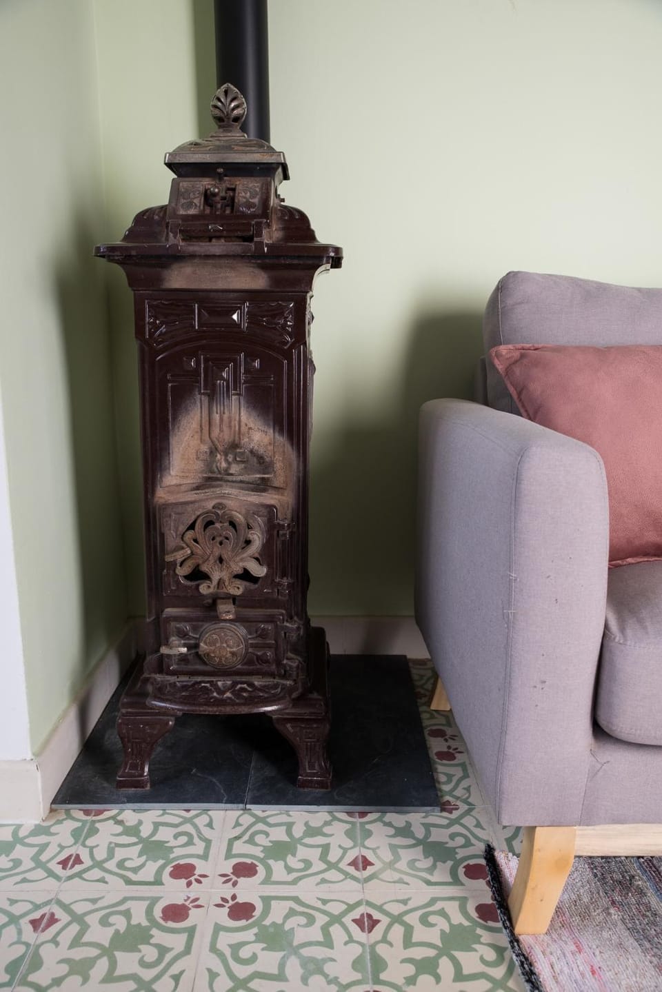 Living room, flat iron