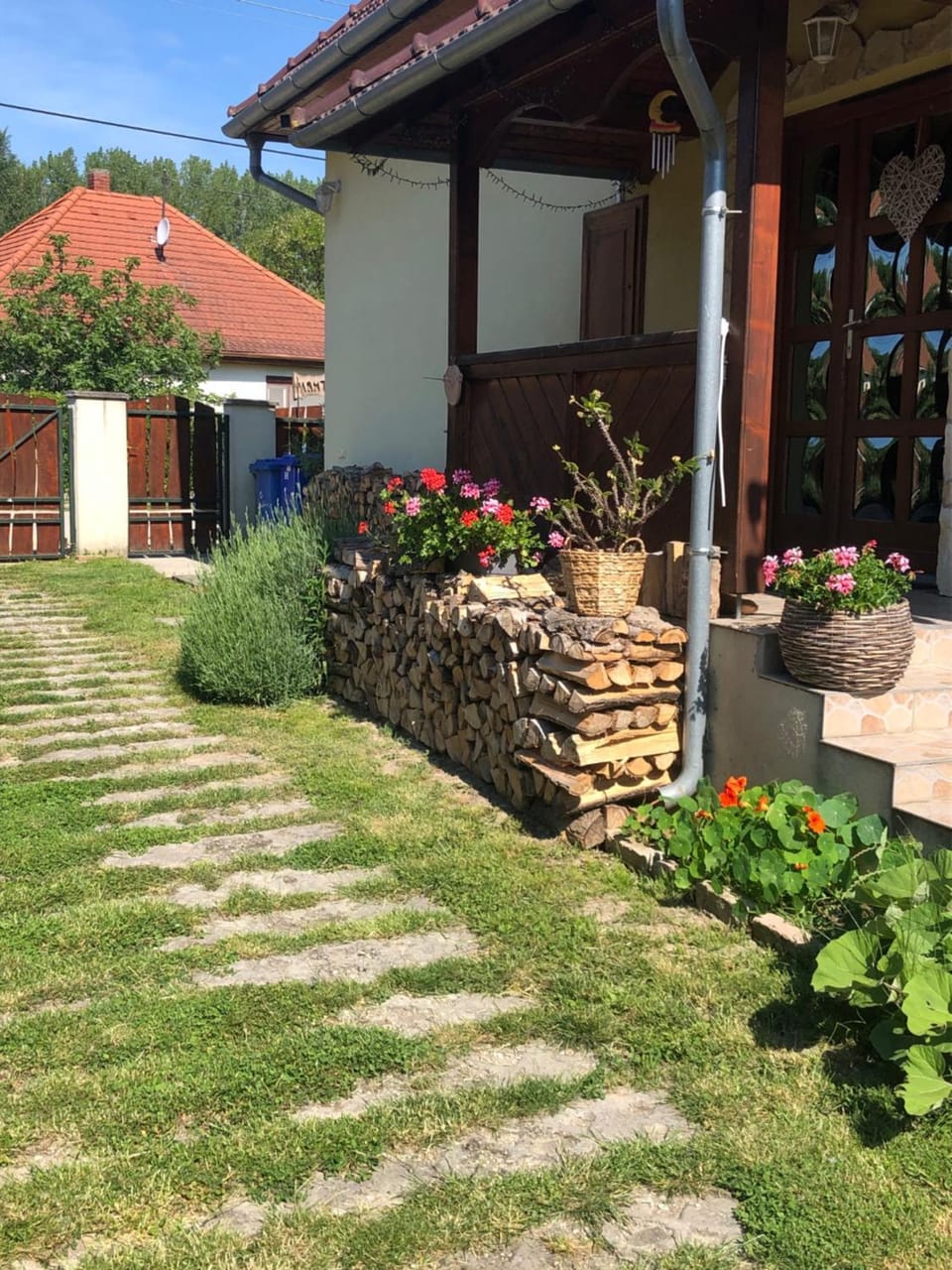 Property building, Garden