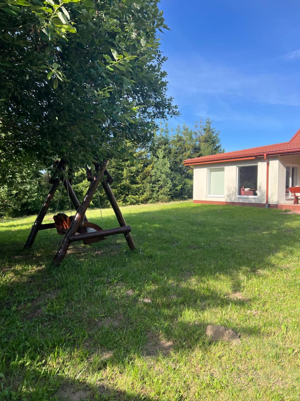 Property building, Garden view