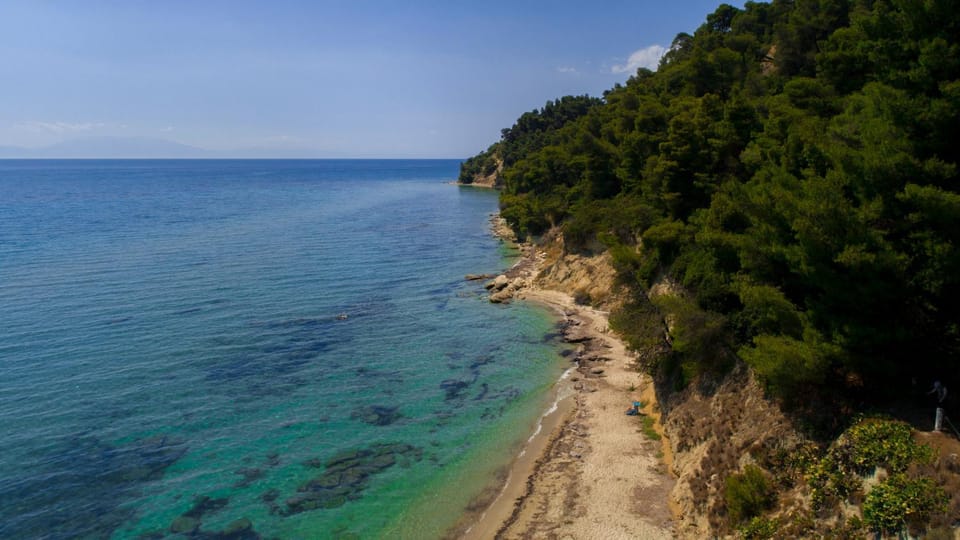 Nearby landmark, Day, Natural landscape, Bird's eye view, Beach, Mountain view, Sea view