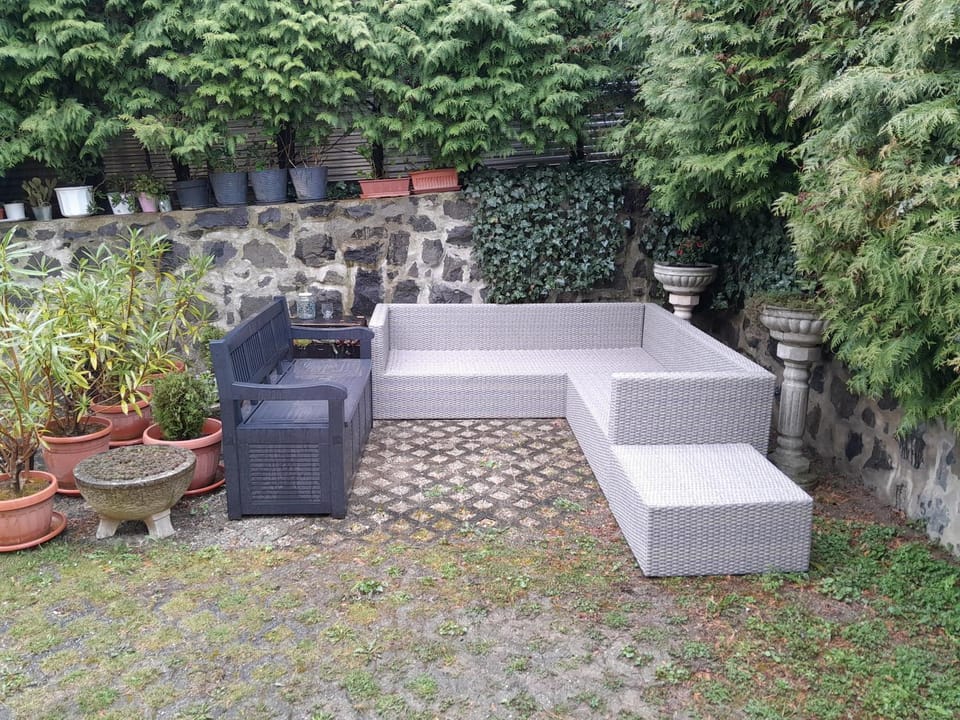 Patio, Garden, Garden view